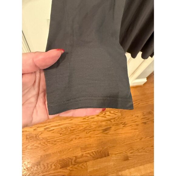 Eileen Fisher Dark Gray Crew Neck Long Sleeve Shift Dress sz XL NWOT - Picture 4 of 7